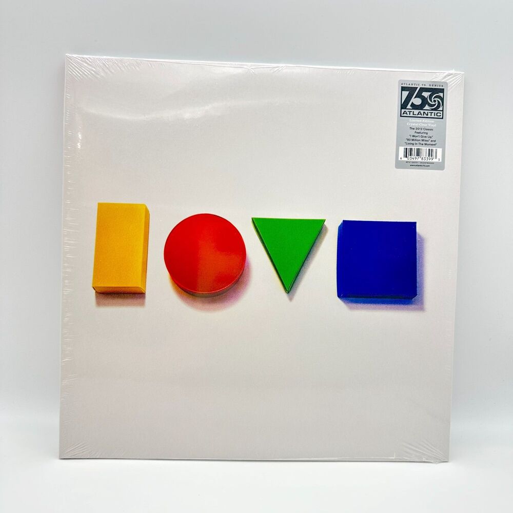 Jason Mraz Love Is A Four Letter Word 2LP Crystal Clear Limited Vinyl Record New